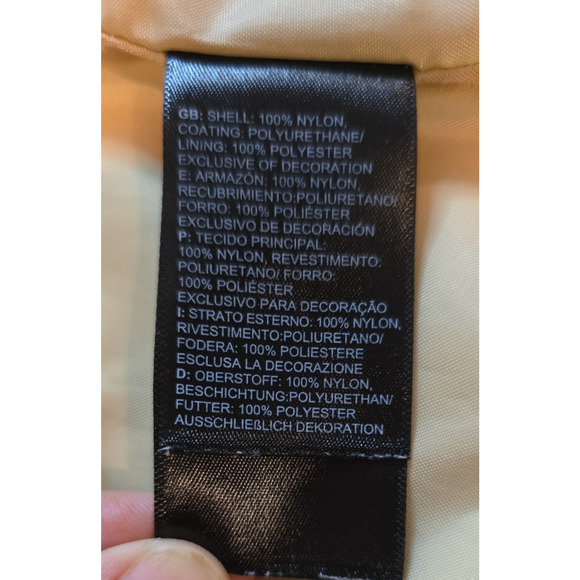 The North Face HyVent Tan Hooded Rain Jacket Full Zip XS Waterproof Jacket - Picture 7 of 16